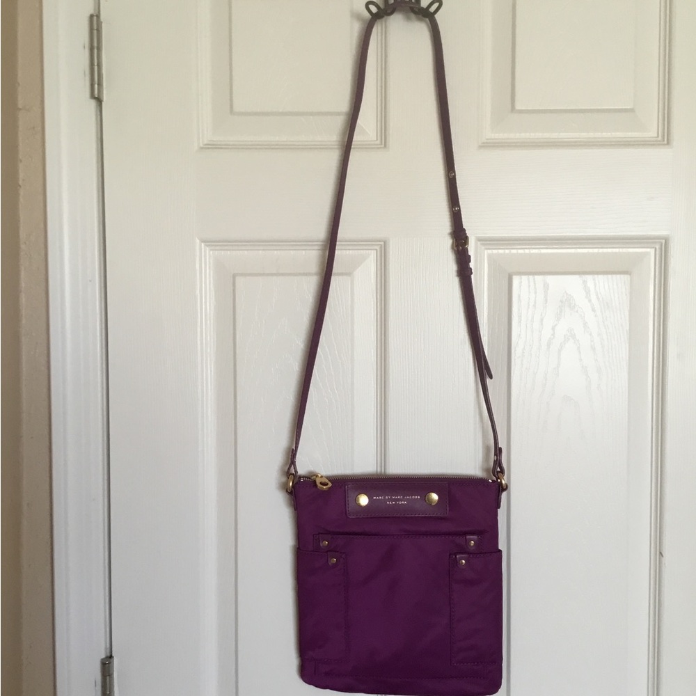 Marc By Marc Jacobs New York Crossbody purple